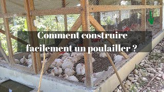 Comment construire facilement un poulailler de AZ [upl. by Nnyroc19]