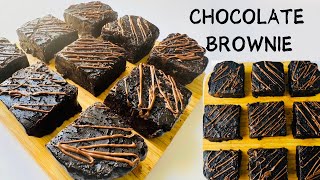 Chocolate Brownie Recipe  FUDGY Brownies  How to make Brownie  COOK BEGINS [upl. by Ladew]