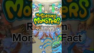 MSM Random Fact  Part 1  My Singing Monsters  shorts funfacts [upl. by Atalanti]