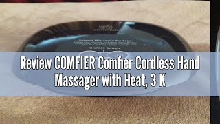 Review COMFIER Comfier Cordless Hand Massager with Heat 3 Kneading Modes Finger MassageValentines [upl. by Moritz45]