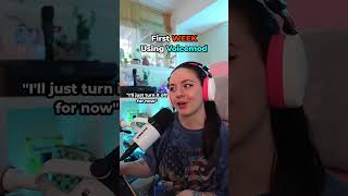 1 day vs 1 week vs 1 month using a voice changer meme gaming streamerlife streaming voicechat [upl. by Anatnahs]