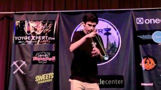 Andrew Maider  1A Final  14th Place  PNWR 2016  Presented by Yoyo Contest Central [upl. by Tybie]