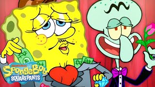 SpongeBob Wearing His Fancy Pants for 42 Minutes Straight 🎩  SpongeBobOfficial [upl. by Brena]