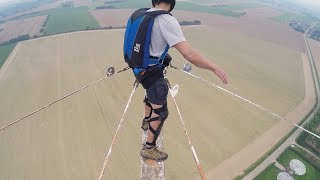 Plank of Death Scariest BASE JUMP Exit Ever  Andrew Toyer [upl. by Asiek680]