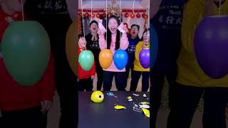 Golden Egg Cutting Challenge Who Is The Luckiest Person Funnyfamily Partygames [upl. by Dorella445]