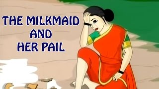 The Milkmaid And Her Pail  Panchatantra Tales For Kids In English [upl. by Ronni643]