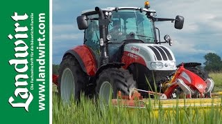 Steyr 4120 Multi  landwirtcom [upl. by Danieu]