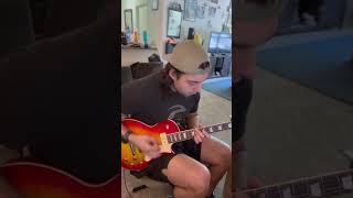 Riffing on the Heritage H150 guitar riff riffs music musician guitarist [upl. by Acireed]