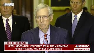 Mitch McConnell  Freezing update News [upl. by Mlohsihc]