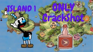 Cuphead Island 1 Only CrackShot  Ampux [upl. by Terrilyn]