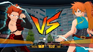 Eijiro Kirishima vs Itsuka Kendo  My Hero Ones Justice 2 [upl. by Rramed42]