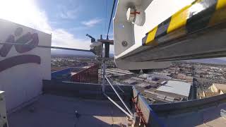 Rio Voodoo Zipline Las Vegas POV of Rider [upl. by Eehc574]