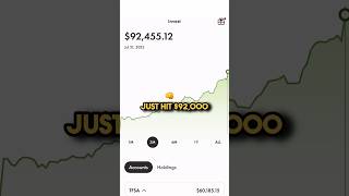 92000 Wealthsimple portfolio 292 dividends a month dividendinvesting stockmarket [upl. by Chrisy]