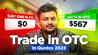 How to trade in the OTC market in Quotex 100 OTC Secret Sureshots Strategy in Quotex Binary Option [upl. by Ahsieker]