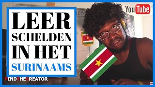 Leer schelden in het Surinaams met oom Kra uit Suriname [upl. by Herv]