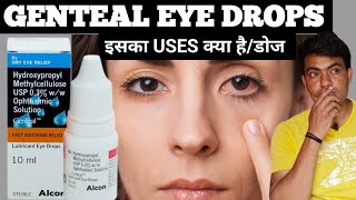 genteal eye drops  genteal gel eye drops  genteal eye drops review [upl. by Anahgem]