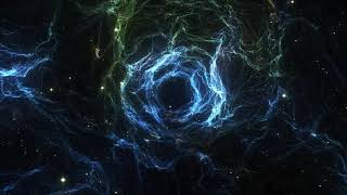 SPACE TRAVEL TO A BEAUTIFUL NEBULA  WORMHOLE HYPNOTIC JOURNEY INTERSTELLAR HEALING AMBIENCE [upl. by Eerazed]