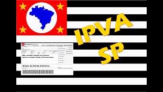 IPVA SP saiba como emitir boleto de ipva do estado de sp [upl. by Alyar]