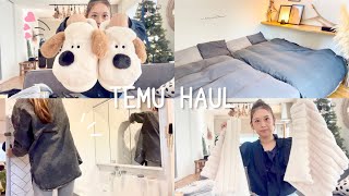 【TEMU HAUL】大当たり商品続出♥️💯激安インテリア商品で冬支度❄️｜理想の部屋に模様替え✨ [upl. by Maibach280]