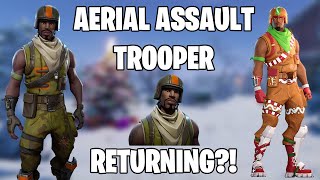 The Aerial Assault Trooper is RETURNING to Fortnite… [upl. by Ursulina704]