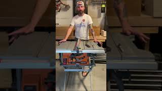 Rigid R4518T Table Saw Review [upl. by Elinore]