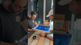 A tense final point 😬 KLASK gameplay boardgames shorts [upl. by Noman]