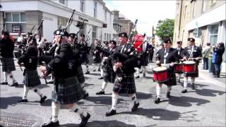 Kirkwall City Pipe Band 2011 to 2016 [upl. by Kilan701]