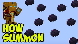 How to Summon ENDERMITE in Minecraft 4 ways Tutorial [upl. by Verna]