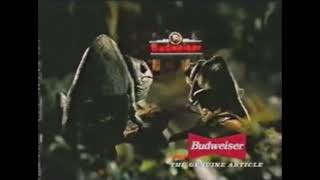 Budweiser Frogs amp Lizards British Accents [upl. by Melak138]