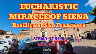 EUCHARISTIC MIRACLE OF SIENA 53124 [upl. by Bhatt245]