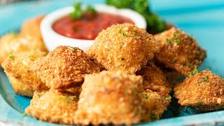 Crispy Fried Ravioli [upl. by Yasnyl]