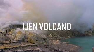 INDONESIA Ijen volcano  BLUE FIRE  ACID LAKE  HARDEST JOB ON EARTH [upl. by Norha]