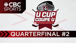 U SPORTS Mens Hockey National Championship Quarterfinal 2  Calgary vs Toronto Metropolitan [upl. by Gabriela]