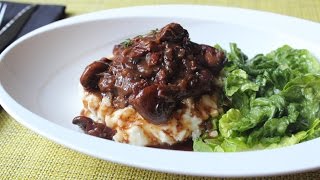 Coq Au Vin  Chicken Braised with Bacon Mushrooms amp Red Wine [upl. by Gilmer]