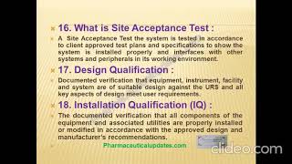 41 Pharmaceutical Quality Assurance Interview Questions amp Answers [upl. by Akeihsat]