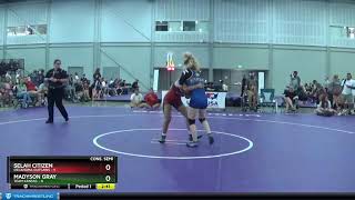 boutNo 132 Selah Citizen Oklahoma Outlaws Vs Madyson Gray Team Kansas [upl. by Tildi]