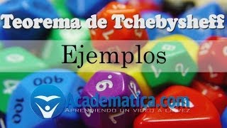 Teorema de Tchebysheff ejemplos [upl. by Iden596]