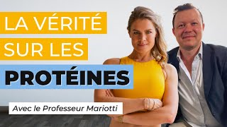 La vérité sur les protéines  muscles quantités et santé  Interview François Mariotti [upl. by Alinoel438]