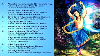 Nityananda Prabhu Songs  SPECIAL AUDIO JUKEBOX  NITYANANDA TRAYODASHI 2024  NITAI [upl. by Aizahs]