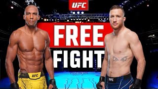 Edson Barboza vs Justin Gaethje  UFC FREE FIGHT  MMAPlus [upl. by Iaria167]