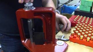 Loading Cheap 44 Magnum Plinking Ammunition Complete Tutorial Reloading Process in HD [upl. by Lynnett]