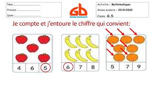 Exercices de maths bien expliqués pour les débutants Maternelle  CP [upl. by Adohr]