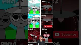 Sprunki Clukr VS P1 VS P2 VS P3 VS P4 animation incredibox incrediboxv9 sprunki [upl. by Alyat]