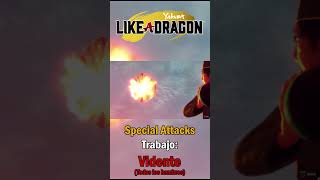 Vidente Special Attacks  Yakuza Like a Dragon Gameplay [upl. by Onibla]