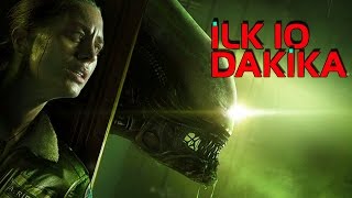 ÖDÜNÜZÜ KOPARMAYA GELDİ Alien Isolation İlk 10 Dakika [upl. by Enelrak175]