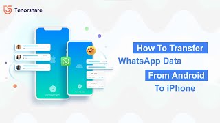 How to Transfer WhatsApp Messages From Android to iPhone 15 in 2024 [upl. by Angelle]