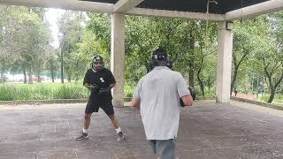 Gibrán Musulmán vs Edgar Combate amistoso de boxeo sparring Asalto 4 🥊 [upl. by Daniele]