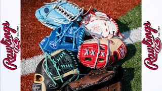 An Honest Review on my Rawlings Customized Outfield Glove [upl. by Odnumyer]