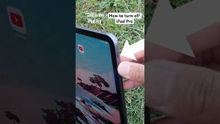 How to turn off iPad Pro in 5 seconds 📱📴 apple ipadpro [upl. by Atihana201]