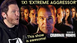 This show is crazy good  CRIMINAL MINDS Reaction 1x1 Extreme Aggressor FIRST TIME WATCHING [upl. by Syah]